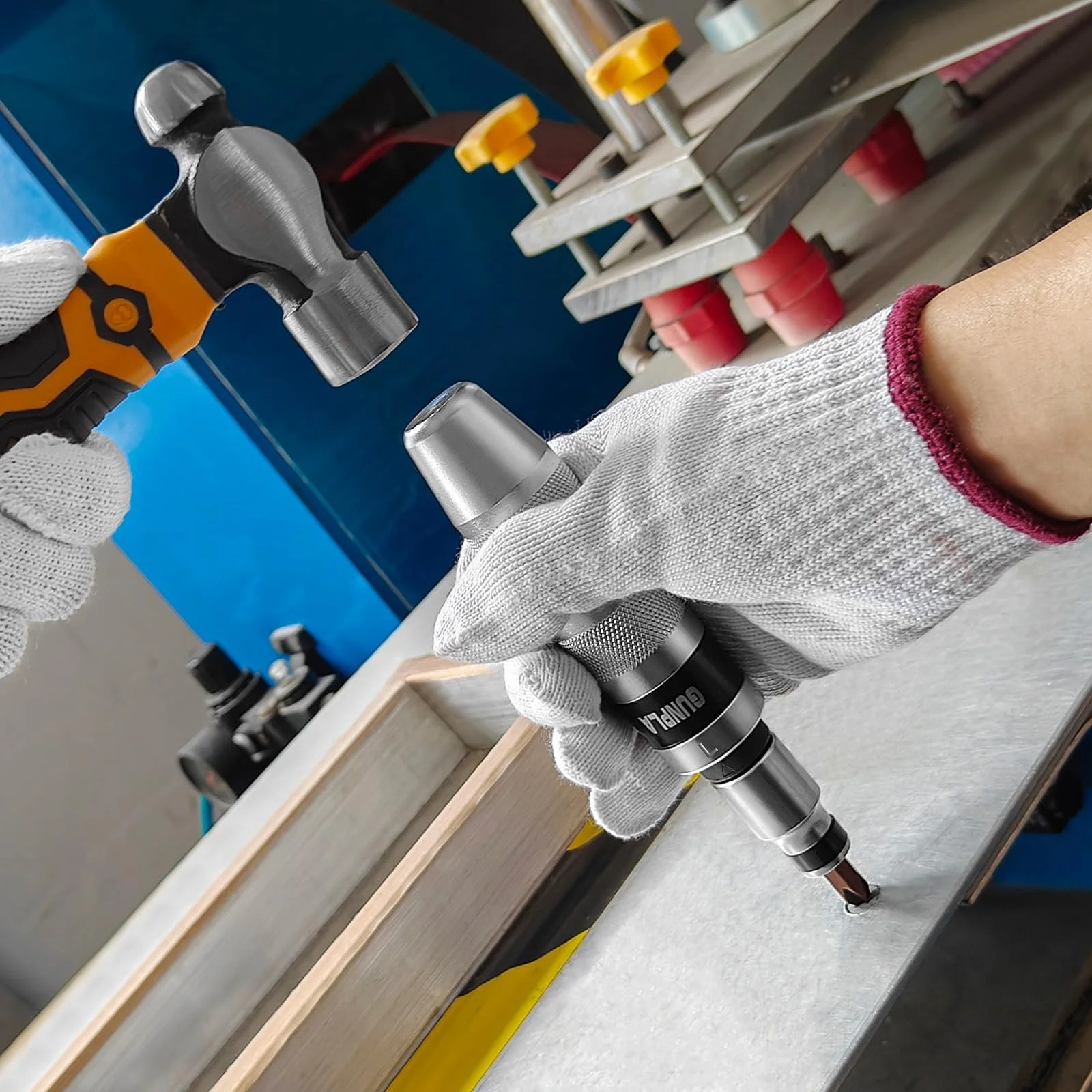 Набір викруток ударних Gunpla 1/2" 12 шт. легована сталь, фото №6