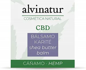 Бальзам Karité CBD 100 мл для целенаправленного ухода за кожей и интенсивного питания, круглая стеклянная банка synthetic.ua - Фото 1