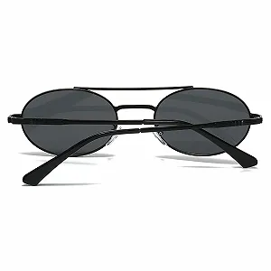 Сонцезахисні окуляри Авіатори YAMEIZE Металева оправа Круглі для чоловіків та жінок Класичний подвійний місток Круглі UV400 захисні synthetic.ua - Фото 1