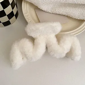 Заколка для волос Пушистая Волнистая Большая заколка для волос для густых длинных волос для женщин и девушек для ежедневного использования цена на synthetic.ua - Фото 1 Заколка для волос Пушистая Волнистая Большая заколка для волос для густых длинных волос для женщин и девушек для ежедневного использования synthetic.ua - Фото 1