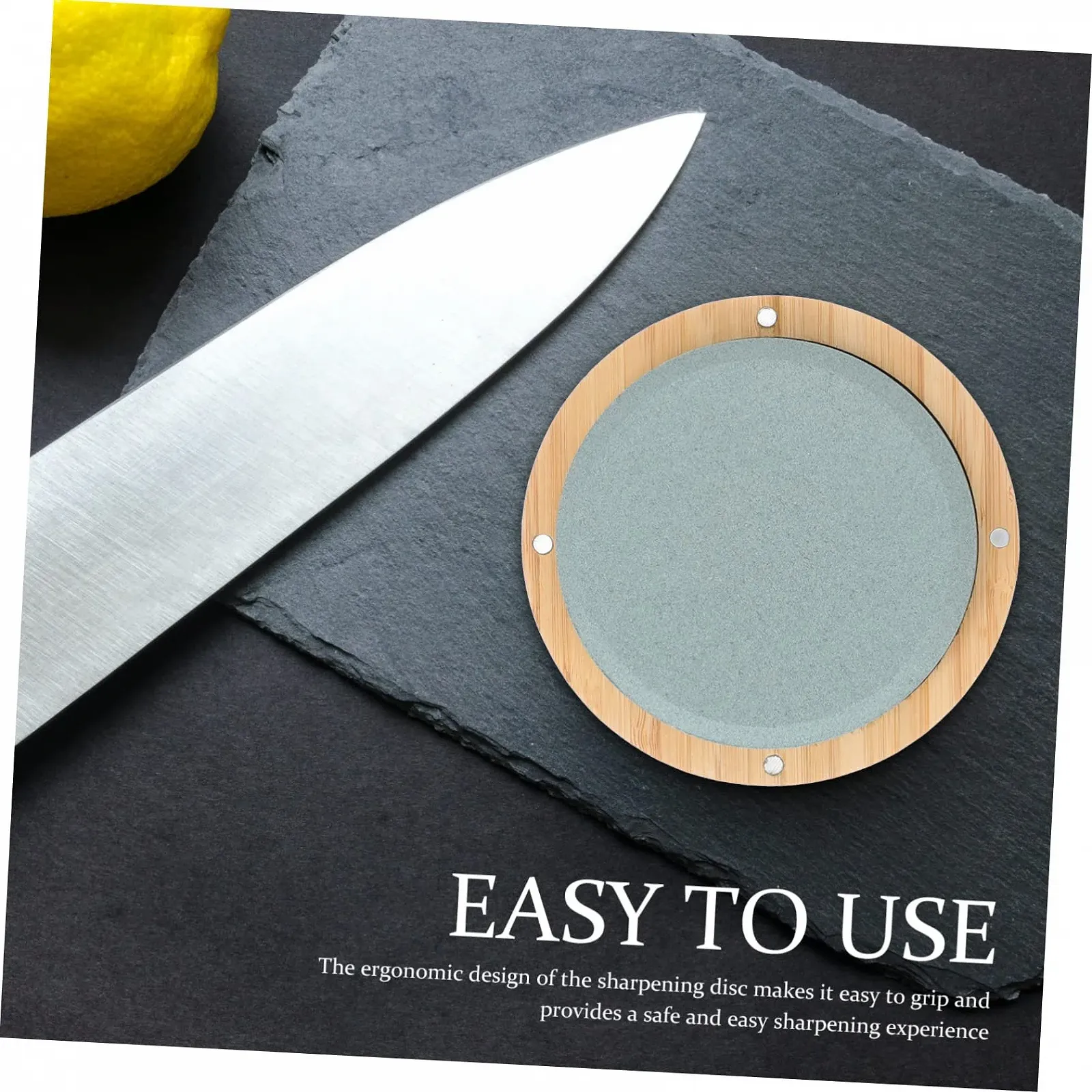 Точилка для ножів Lurrose точильний камінь для садових інструментів набір, фото №7