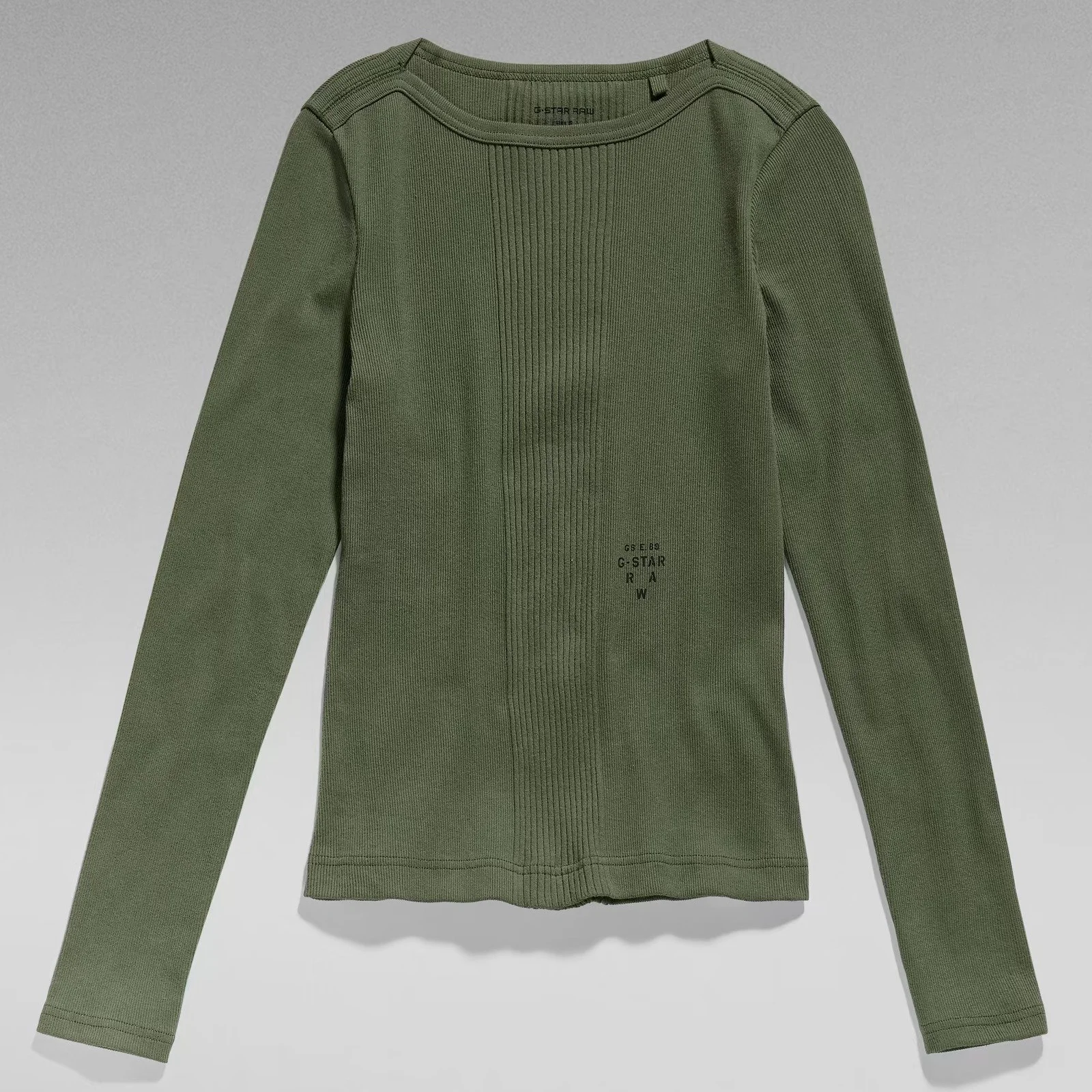 Жіночий топ G-Star RAW Slim Rib Boatneck Top - S, фото №4