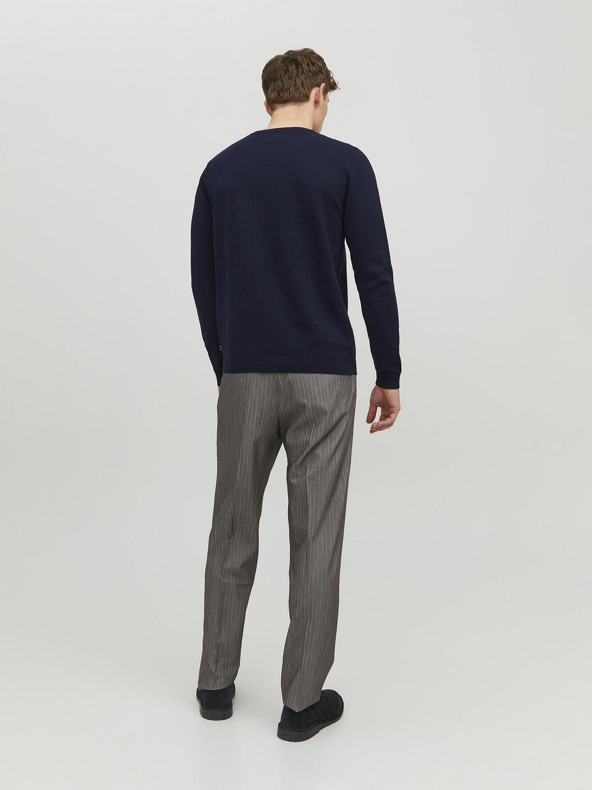 Джемпер з V-подібним вирізом JACK & JONES Чоловічий Трикотажний, фото №6
