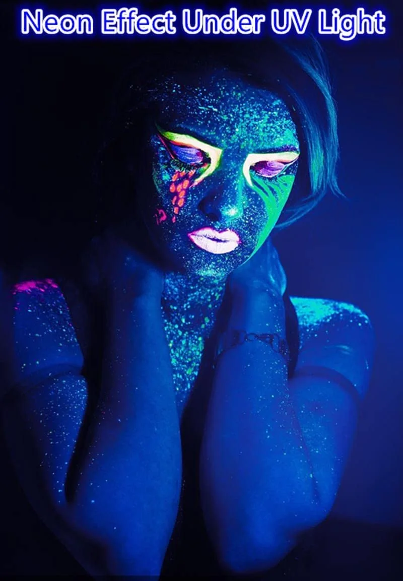 Палитра теней Mysense Single Water Activated Eyeliner Fluorescent Bright Rainbow Matte и UV Glow Желтый, фото №6 Палитра теней Mysense Single Water Activated Eyeliner Fluorescent Bright Rainbow Matte и UV Glow Желтый, фото №6