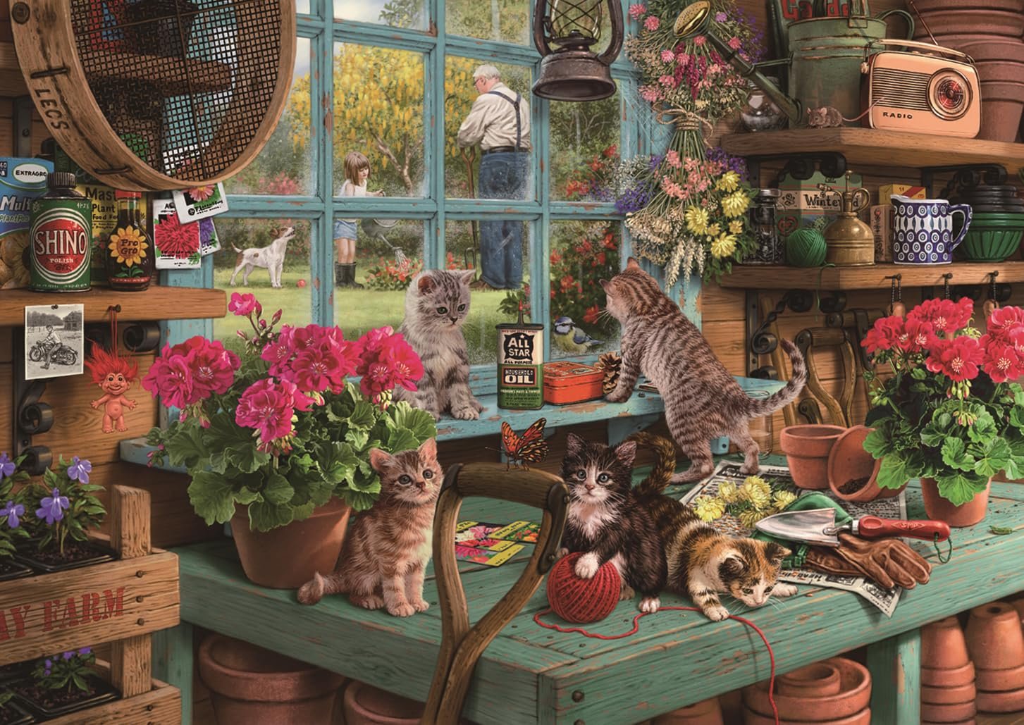 Пазл Cheeky Cats 1000 деталей 70 х 50 см, фото №1 Пазл Cheeky Cats 1000 деталей 70 х 50 см, фото №1