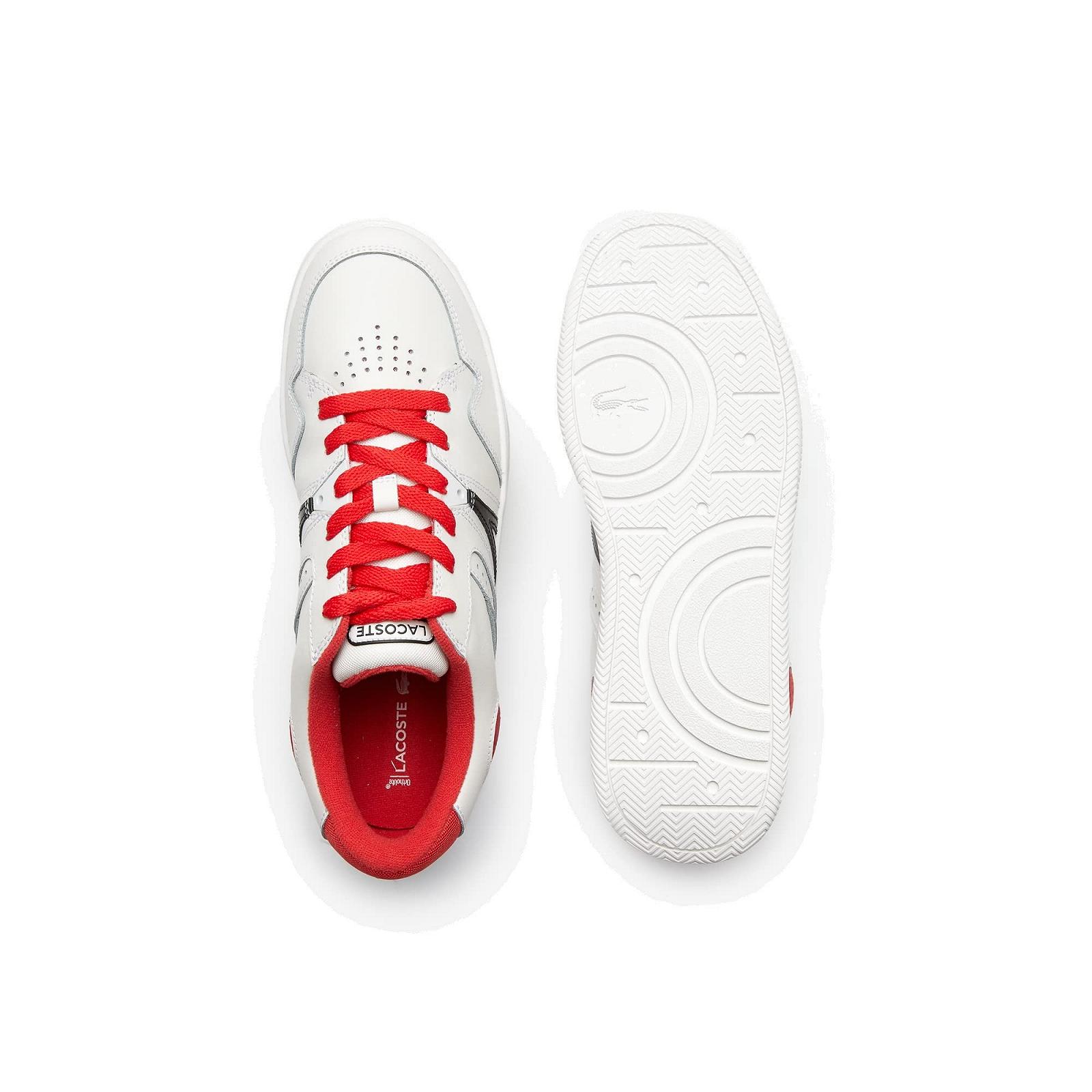 Кроссовки Lacoste L005 222 1 SMA, кожаный верх, логотип крокодила, фото №4