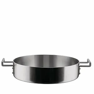 Кастрюля низкая Alessi Convivio DC102/28 Trilamine 28 см Satin Finish - Фото 1