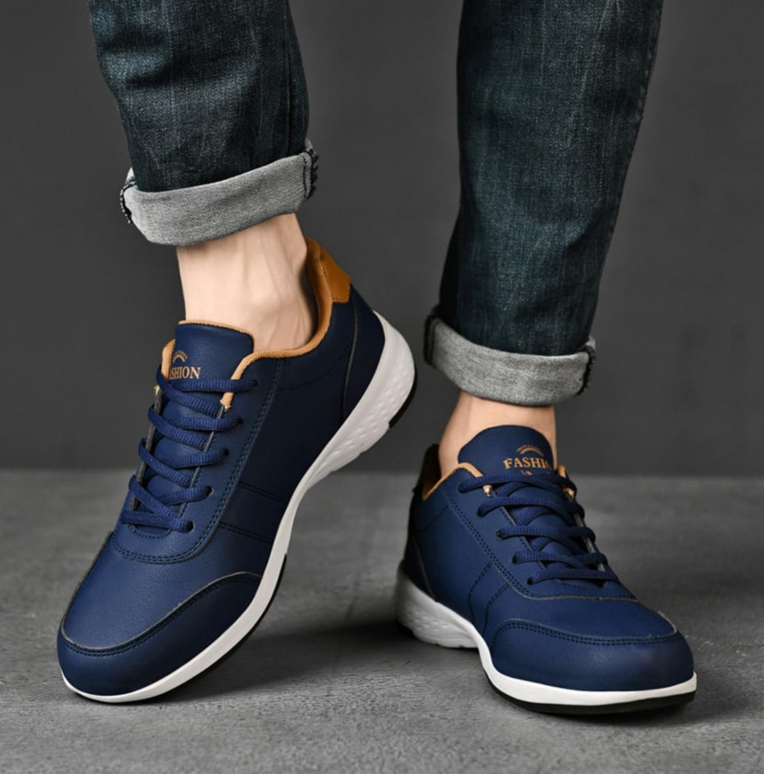 Кросівки Sudychen Повсякденне взуття Чоловічі Чорний, Білий, фото №5