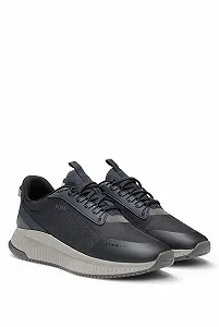 Кроссовки BOSS Runn TTNM EVO с ребристой подошвой synthetic.ua - Фото 1