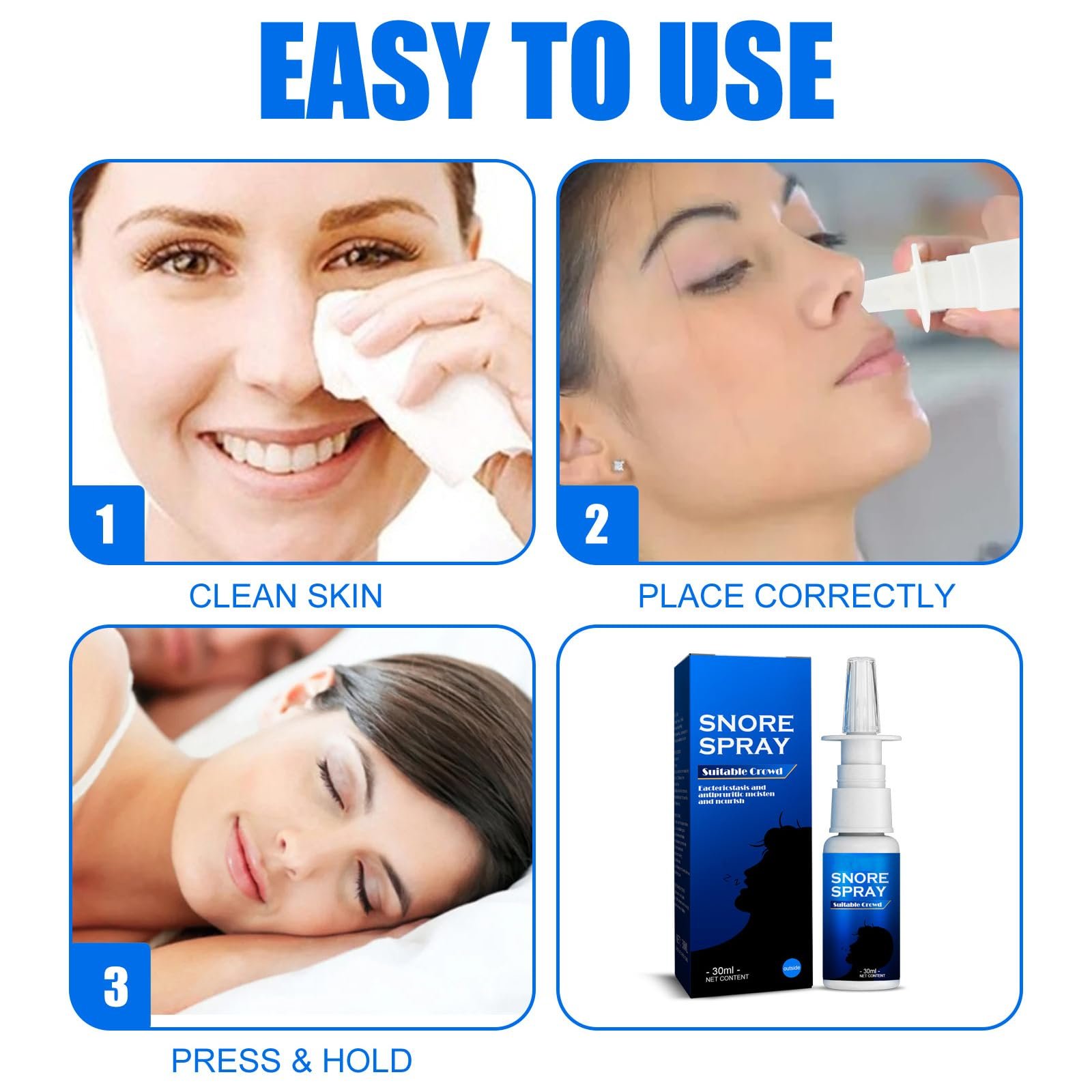 Спрей против храпа A Quiet Spray, для восстановления сна, фото №7