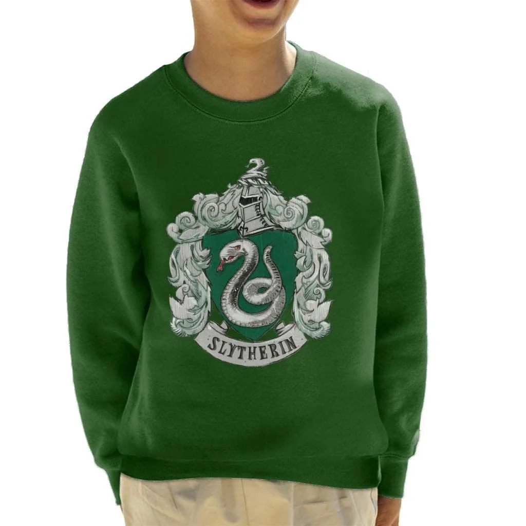 Толстовка Harry Potter Slytherin House Crest для дітей, фото №1