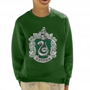 Толстовка Harry Potter Slytherin House Crest для дітей - Фото 1
