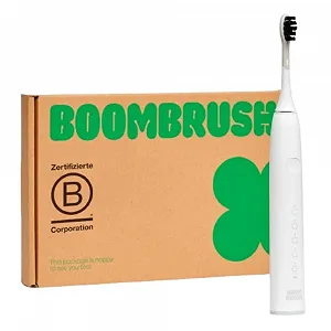 Електрична звукова зубна щітка BOOMBRUSH 90 днів роботи White - Фото 1