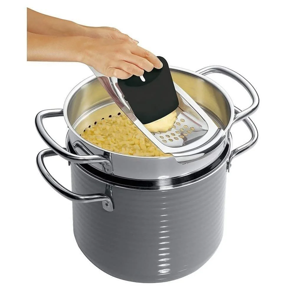 Терка WMF Spätzle-Profi для шпецле з скребком для тіста, пластик, фото №5