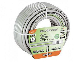 Шланг поливальний 3/4" 25м Silver Green Plus сірий з салатовою полосою synthetic.ua - Фото 1