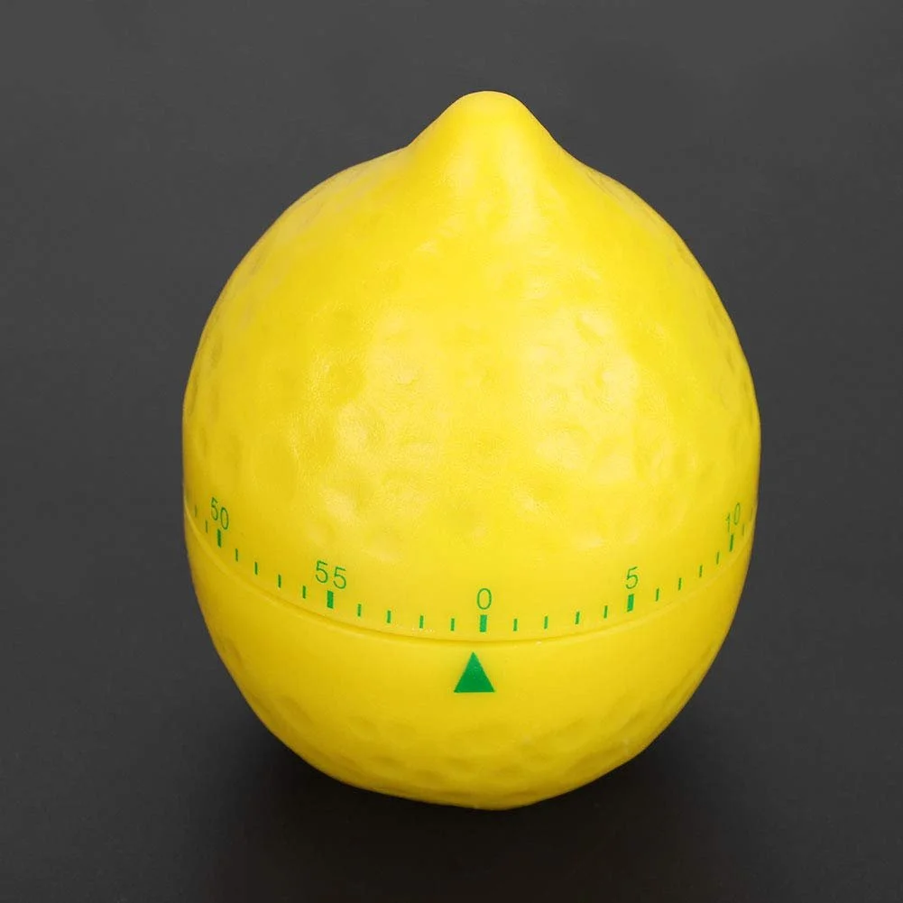 Таймер кухонный механический Lemon Shape Egg Timer в форме лимона, фото №9