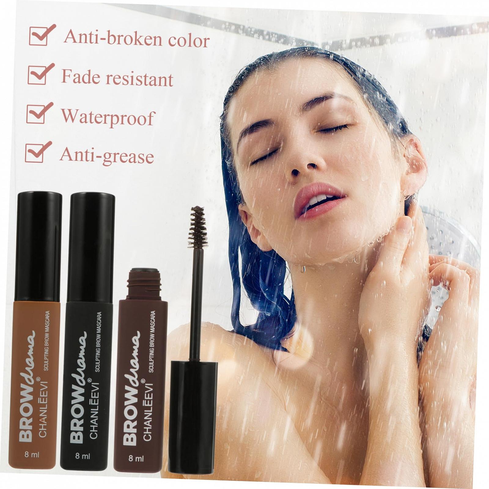 Крем-гель для брів FOMIYES Тришаровий Комплект з 9 Гелів Природний Без плям Пластиковий, фото №2