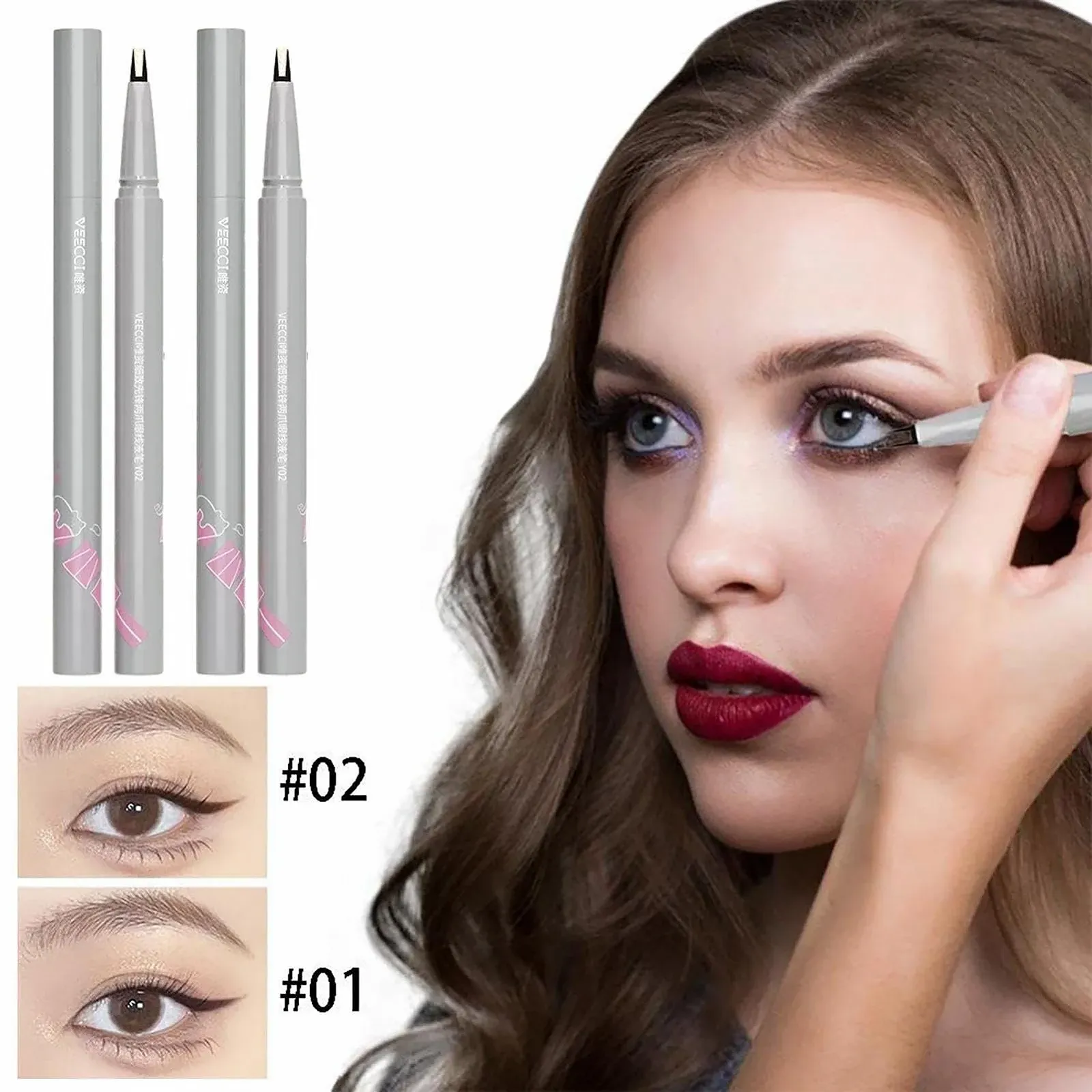 Підводка для нижніх вій, швидковисихаючий, фото №7