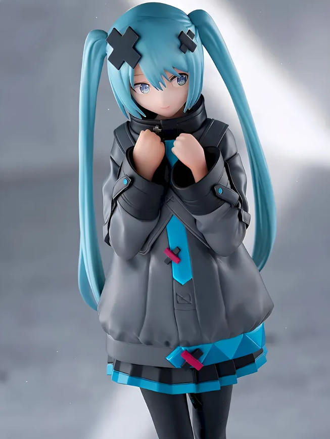 Аніме фігурка Хацуне Міку (Hatsune Miku) A Miku Who Can’t Sing Міку, яка не вміє співати іграшка — 20.5 см, фото №2