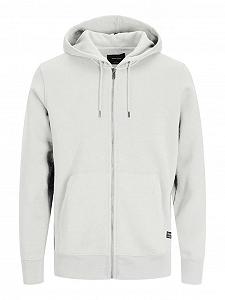 Толстовка Jack&Jones BASIC SWEAT ZIP HOOD NOOS 12191895 REG FIT Cloud Dancer M - Фото 1