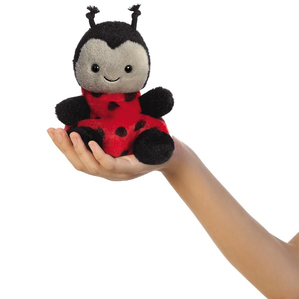 Мягкая игрушка Aurora Palm Pals Spots Божья коровка 5 дюймов Красная и Черная, фото №6 Мягкая игрушка Aurora Palm Pals Spots Божья коровка 5 дюймов Красная и Черная, фото №6