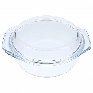Купити Форма для запікання Gatuida Скляна з кришкою та ручками для мікрохвильової печі - Фото 1 Форма для запікання Gatuida Скляна з кришкою та ручками для мікрохвильової печі - Фото 1