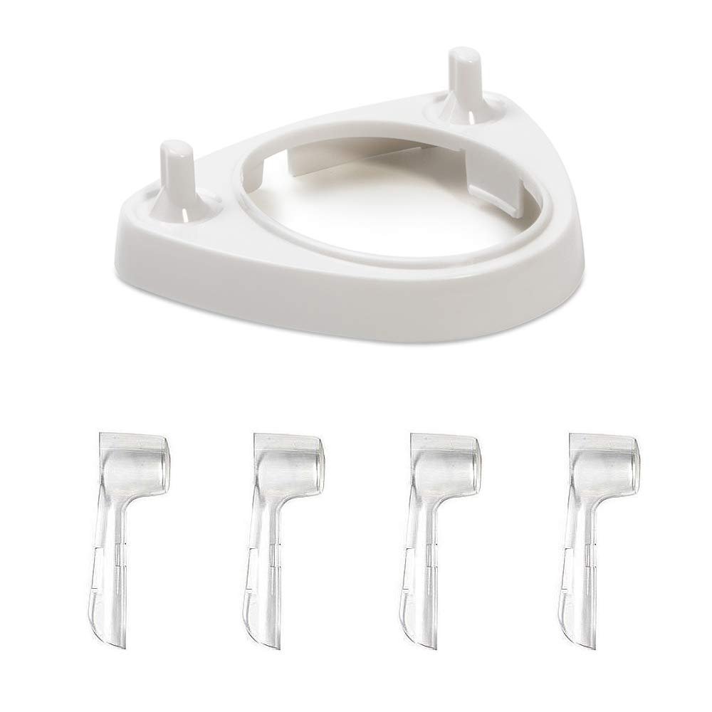 Тримач для електричної зубної щітки Oral-B 4 ковпачки для насадок, фото №1