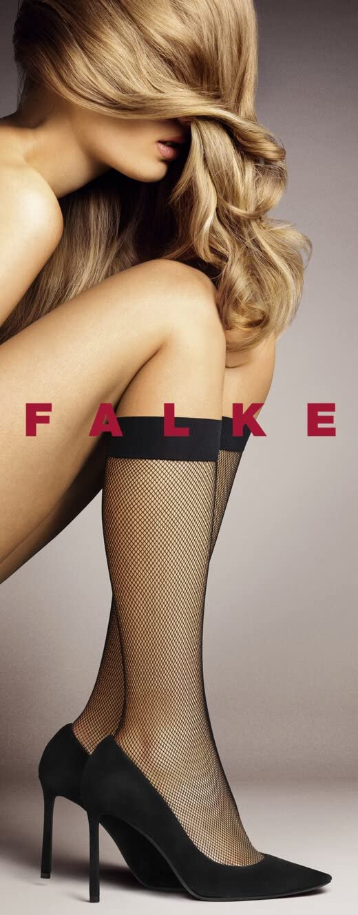 Гольфы FALKE Net Transparent с сеткой, усиленные, устойчивые к разрывам, женские гольфы, устойчивые к разрывам, без давления, экстра мягкий комфортный пояс, усиленный носок, тонкий мягкий материал, 1 пара, фото №6