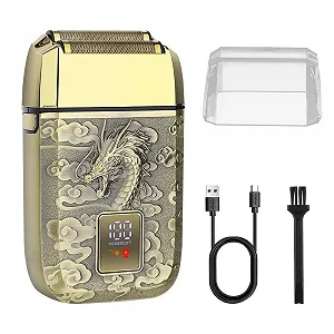 Сіткова бритва HIENA PRO Professional Cordless Precision Double Foil USB Rechargeable - Фото 1