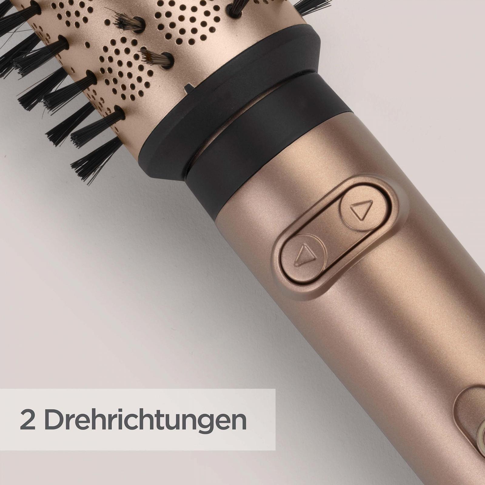 Фен-щітка BaByliss Big Hair Dual AS952E 650 Вт 50 мм та 40 мм Шампань, фото №6 Фен-щітка BaByliss Big Hair Dual AS952E 650 Вт 50 мм та 40 мм Шампань, фото №6