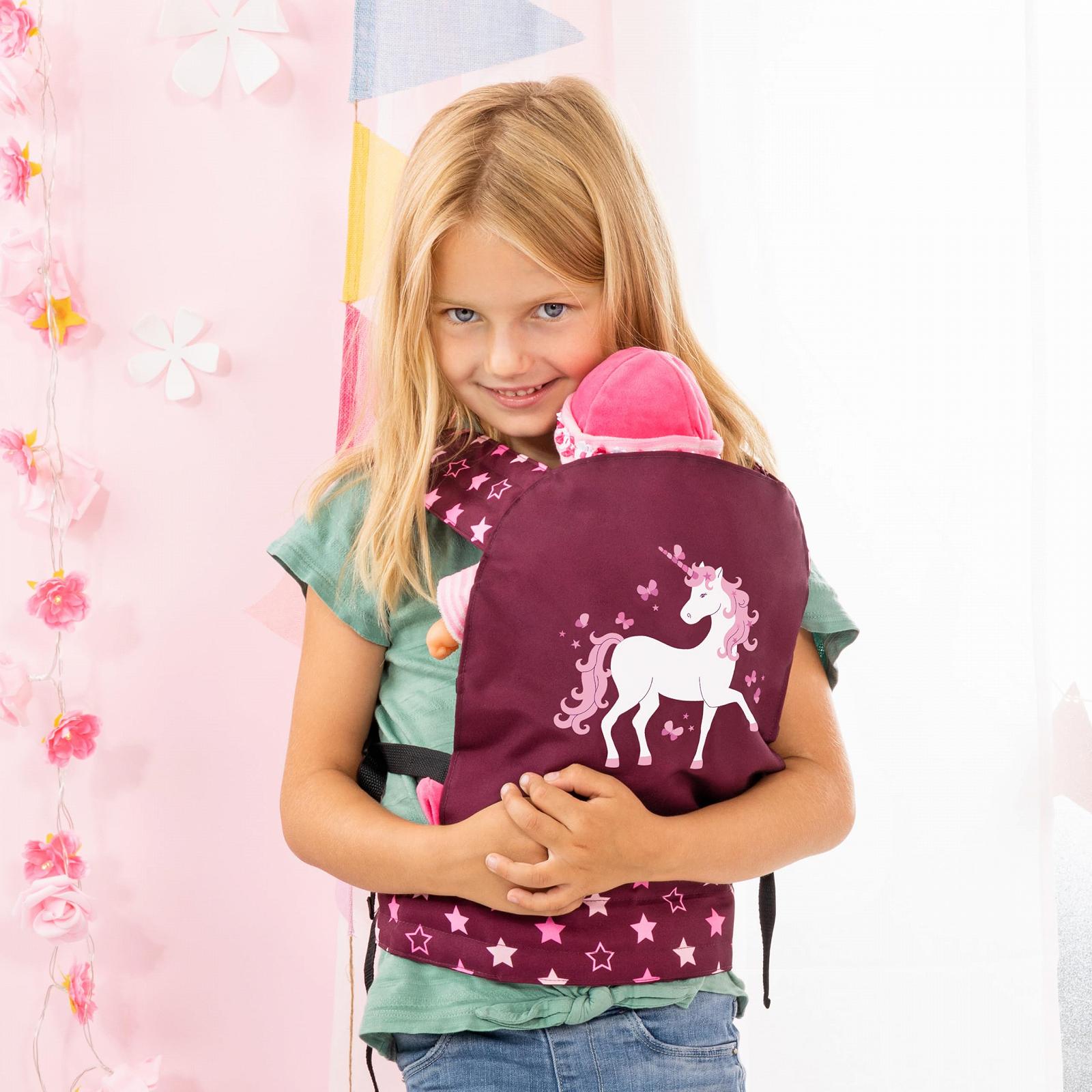 Переноска для ляльок Bayer Design EasyCarry з регульованими ременями спереду та ззаду, фото №3