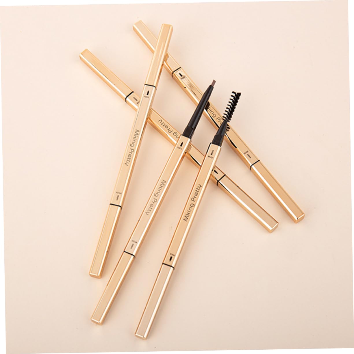 Олівець FRCOLOR 5шт двосторонній стійкий Brow Stylist визначає, фото №2