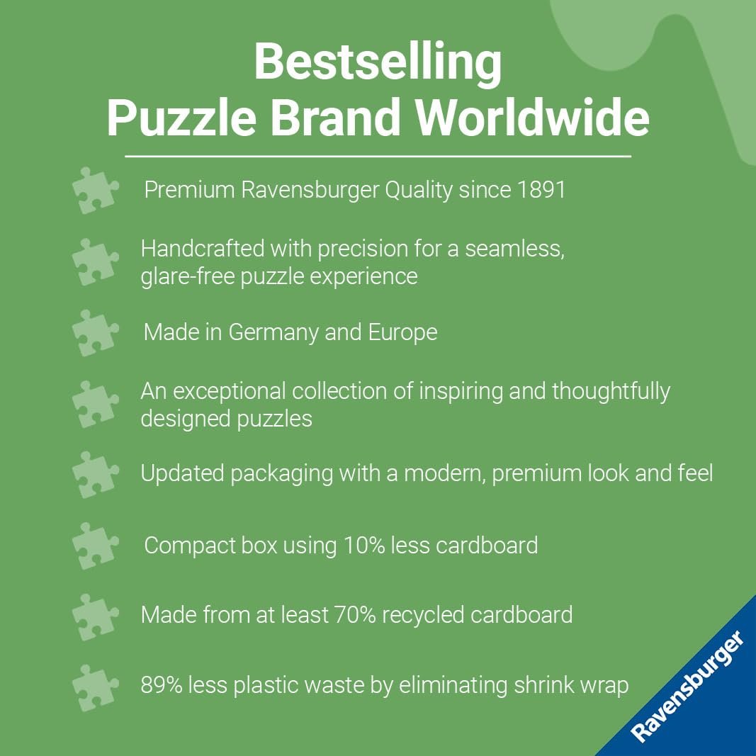 Пазл Ravensburger Small Garden 1000 деталей 70 x 50 см, фото №2