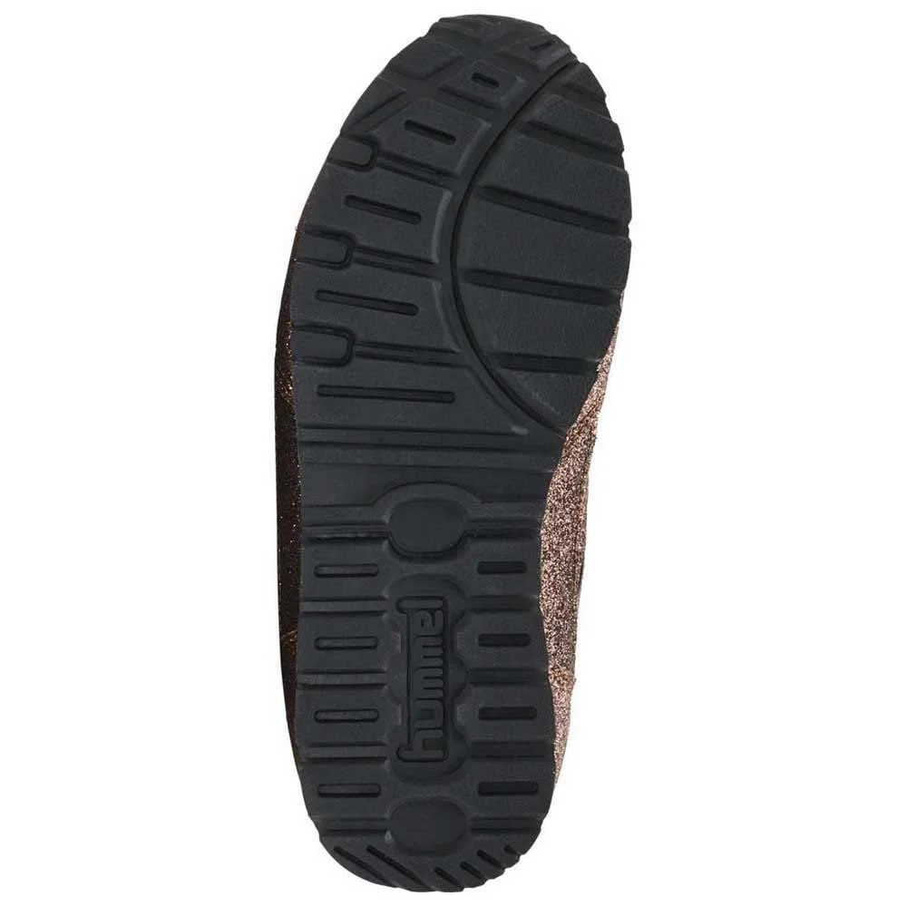 Кроссовки hummel Reflex Glitter для девочек, эластичные шнурки, фото №2