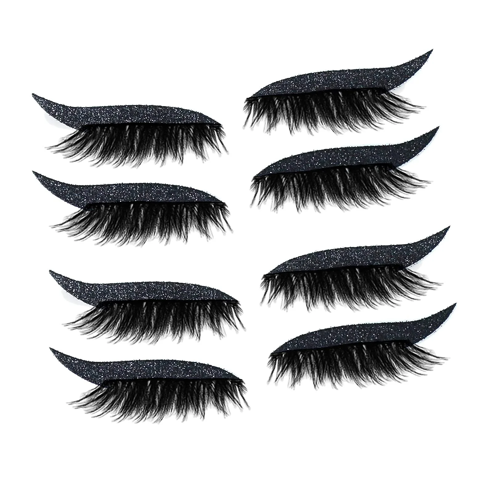 Накладные ресницы черные 3D с самоклеящимся набором для макияжа, фото №1 Накладные ресницы черные 3D с самоклеящимся набором для макияжа, фото №1