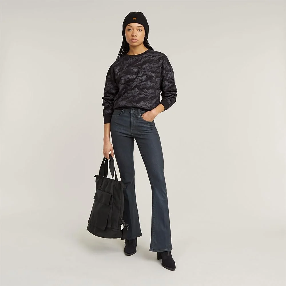 Свитшот G-STAR Свободный Кружевной AOP Женский, фото №4