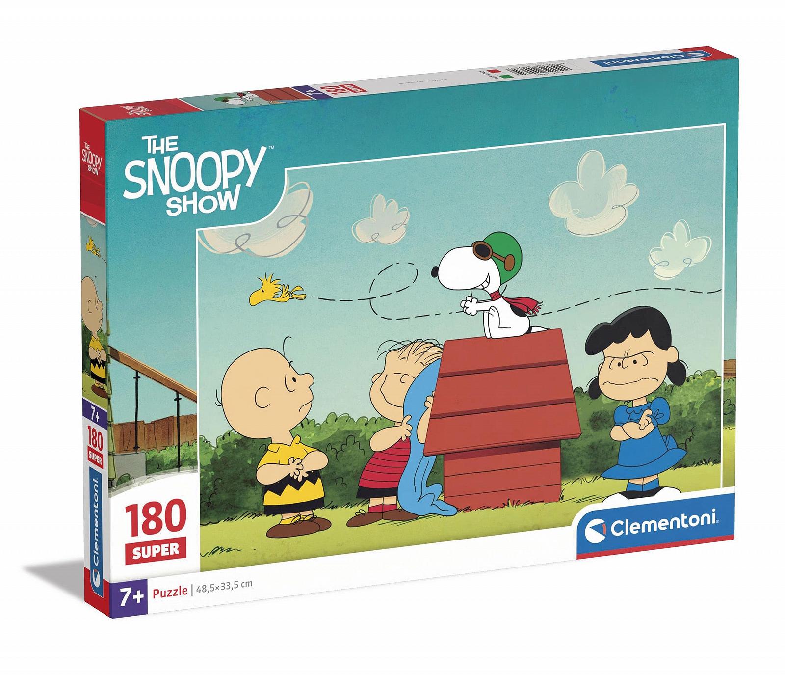 Пазл Clementoni Supercolour Puzzle 29065 Peanuts 180 элементов от 7 лет, фото №1