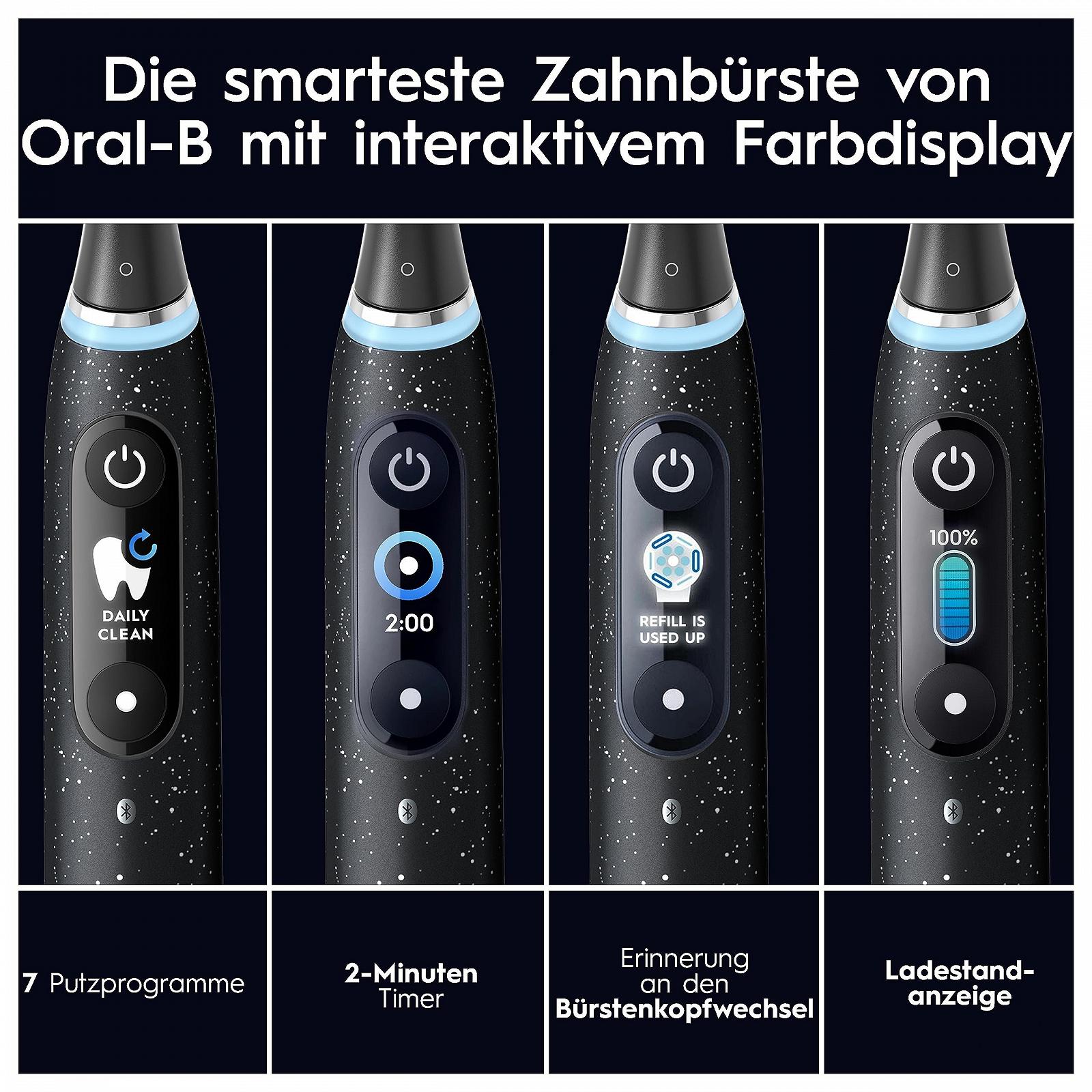 Электрическая Зубная Щетка Oral-B iO Series 10 Plus Edition Cosmic Black, фото №6