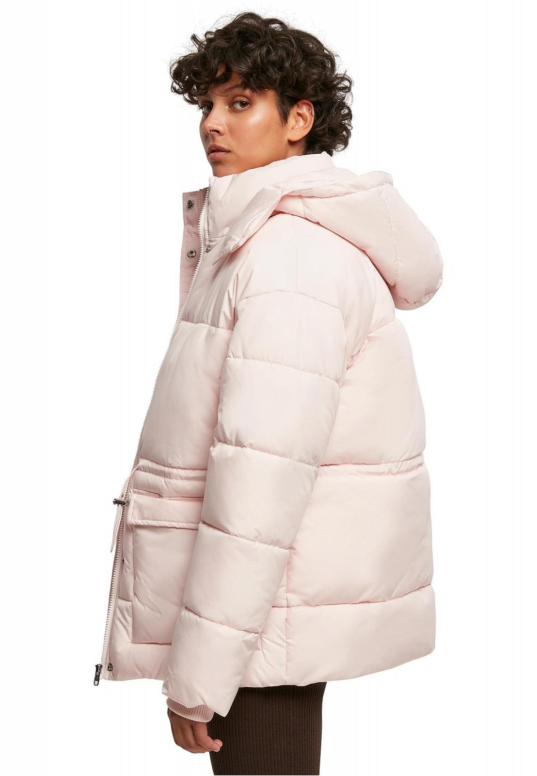 Куртка-пуховик Urban Classics Ladies Waisted, женская, свободного кроя для холодных дней, доступна в разных цветах, размеры XS-5XL, фото №3