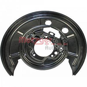 Щит гальмівного диска METZGER 6115104 для CITROËN FIAT PEUGEOT synthetic.ua - Фото 1