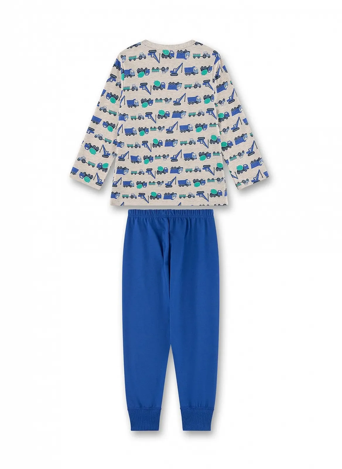 Піжама Sanetta для хлопчиків Довга Бежевий, фото №2