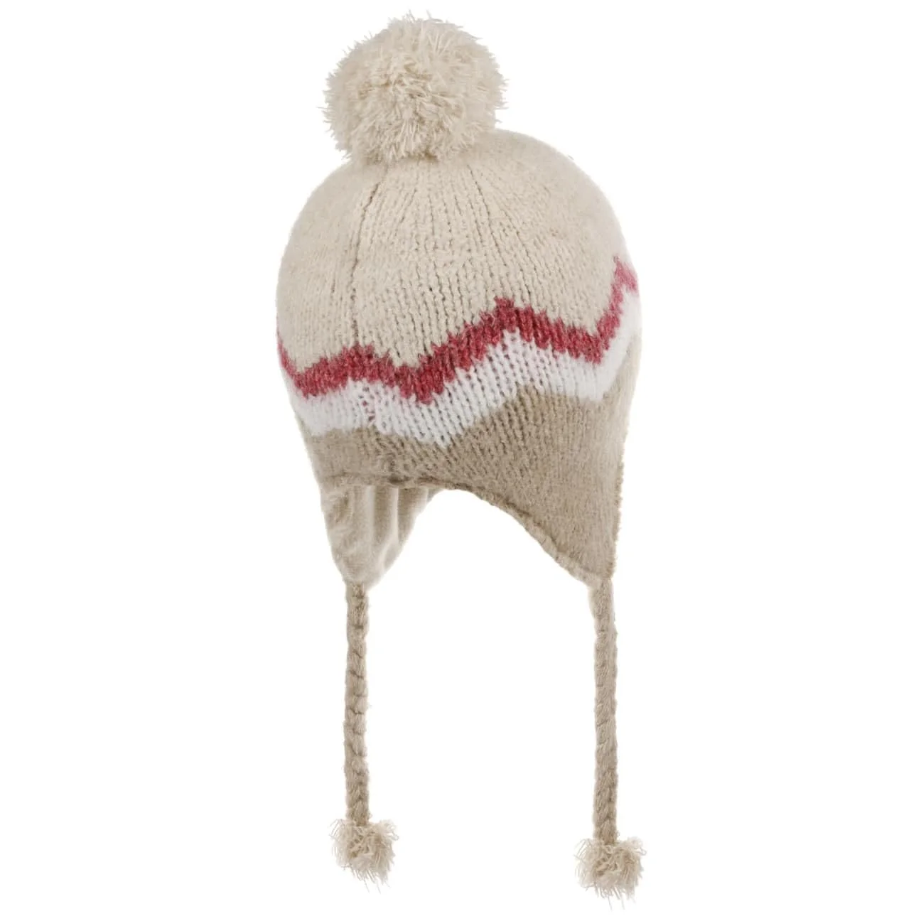 Шапка дитяча Barts Lotaya з помпоном, в'язана шапка з підкладкою, фото №3