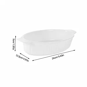 Форма для запекания IMIKEYA керамическая с двойными ручками термостойкая synthetic.ua - Фото 1