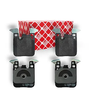 Комплект тормозных колодок, дисковый тормоз FEBI BILSTEIN 16909 для BMW, задний мост - Фото 1