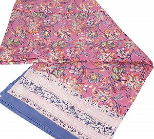 Покрывало на кровать GURU SHOP Блок-принт Design 7, Хлопок, Размер: Одинарный 150 x 200 см synthetic.ua - Фото 1