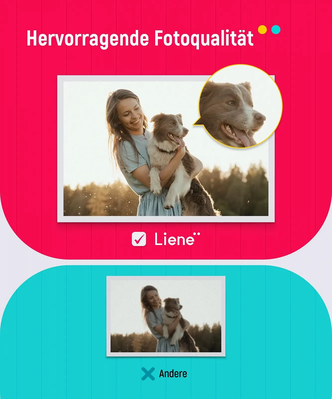 Фотобумага и ленты Liene Amber M100/M200/M110/M210 80 листов 10 x 15 см + 2 ленты, фото №5