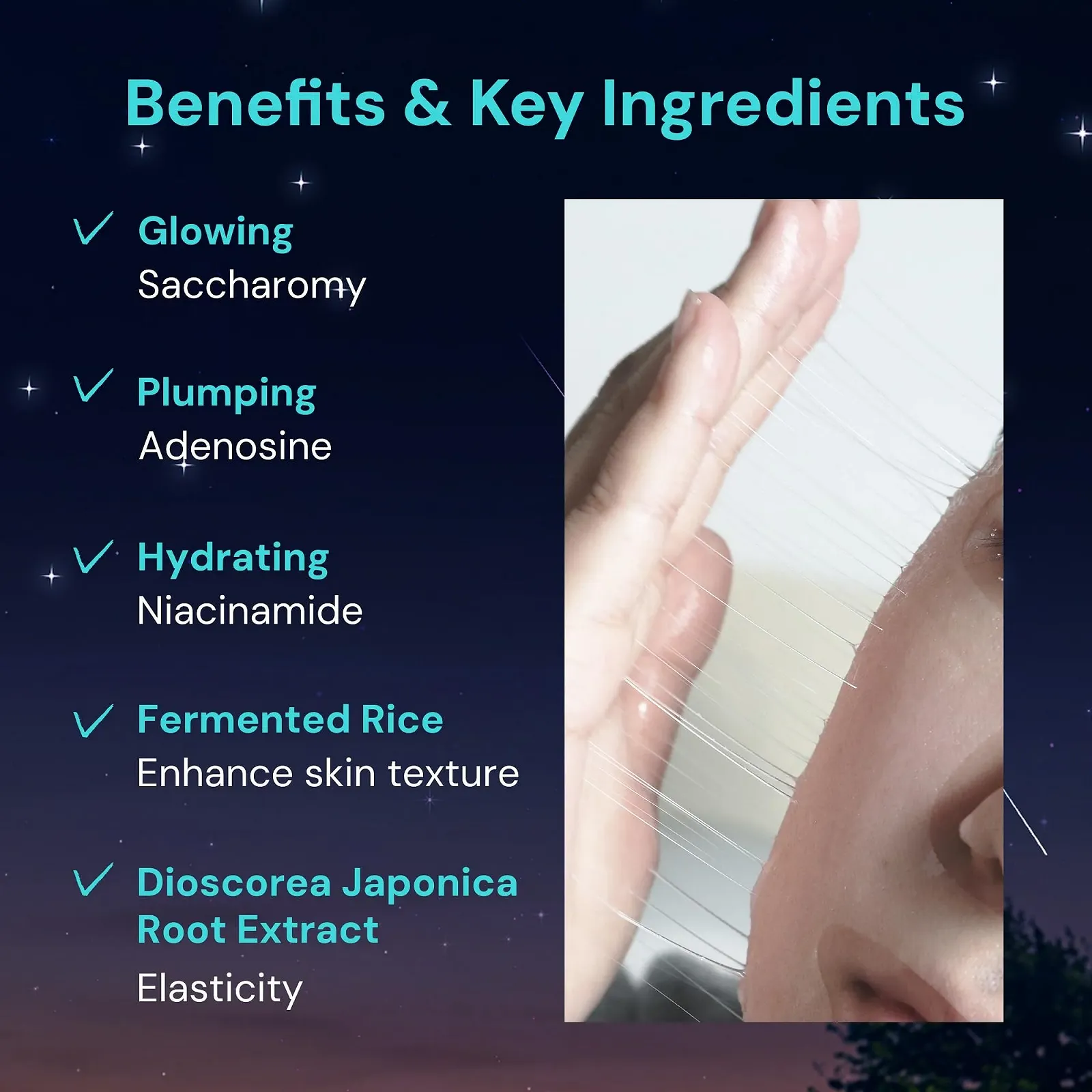 Маска для обличчя THANKYOU FARMER Saccharomy Brightening Star (10 шт.), фото №3