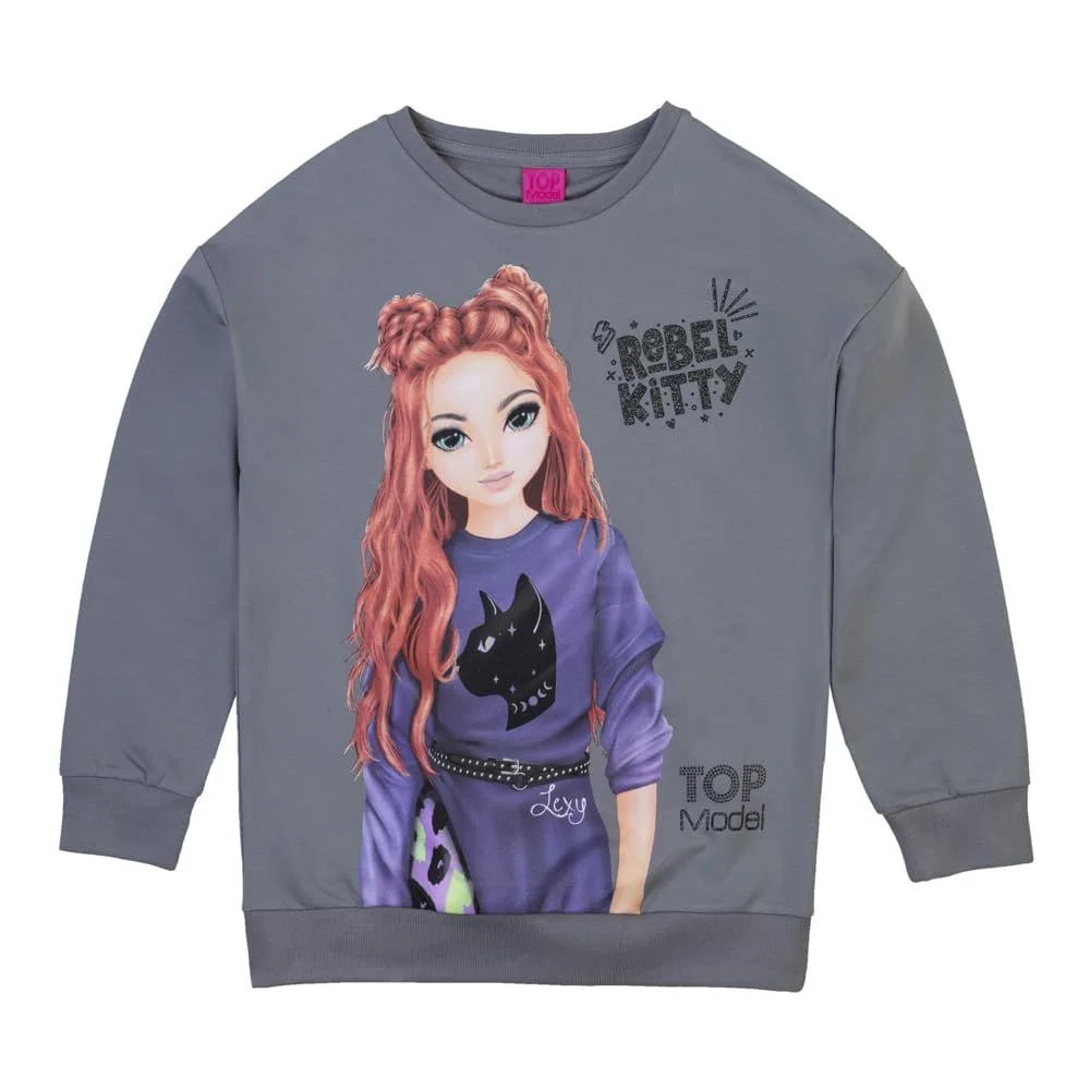 Толстовка TOPModel Lexy 75035 Серый, фото №1 Толстовка TOPModel Lexy 75035 Серый, фото №1