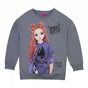 Толстовка TOPModel Lexy 75035 Серый - Фото 1