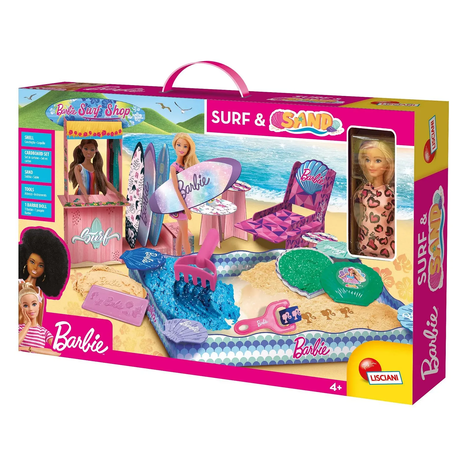 Игровой набор Liscianigiochi Barbie Surf & Sand Piccolo, фото №1